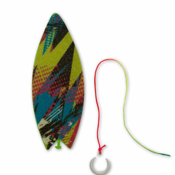 Mini finger surfboard pro - surfboard-green-1