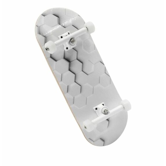 Teak tuning heat transfer graphic 34mm fingerboard raised hexagons - teaktuning-heattransfer-raisedhexagons