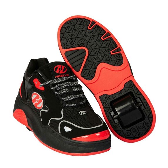 Red and black heelys cheap
