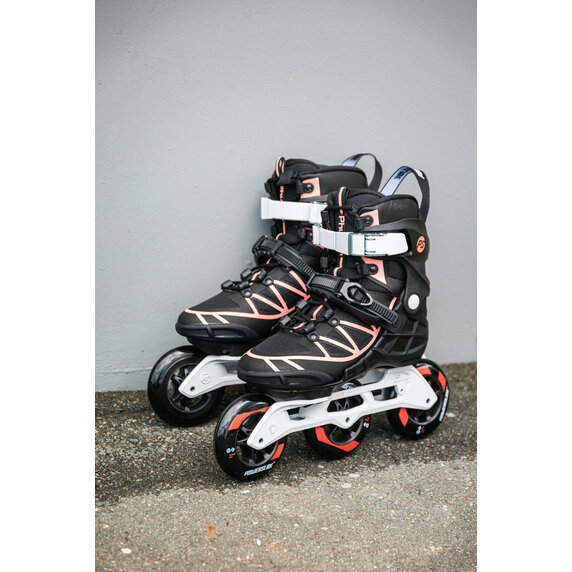 Powerslide Phuzion Argon Black 100 Fitness Skate | Inline Skate Powerslide