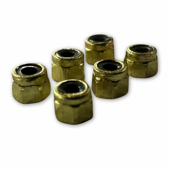 Alien fingers mythic golden locknuts - poistné matičky - goldlocknuts