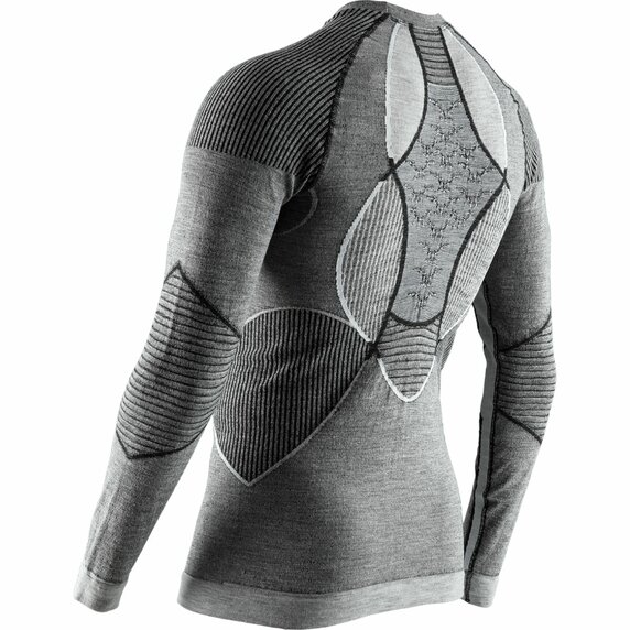X-bionic apani 4.0 merino shirt long men black/grey/white - Untitled design (10)
