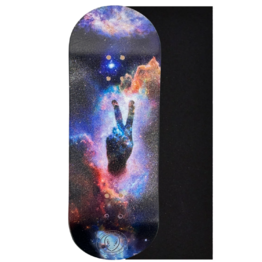 Alien Fingers Wooden Fingerboard Deck 34mm Peace