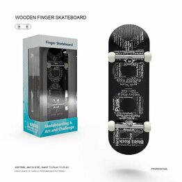 nEo Graphics - wooden fingerboard 29mm Rock