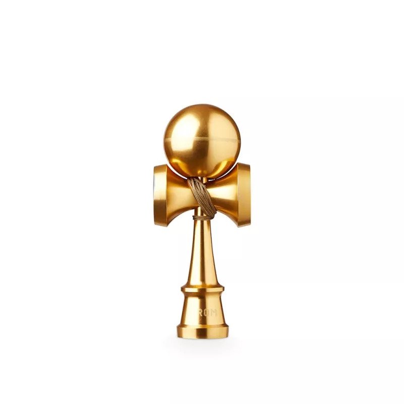 KROM Kendama Mini Metal Golden Nugget Spineo.eu